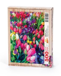 Laleler Ahşap Puzzle 500 Parça (BC02-D)