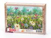Yabani Çiçekler Ahşap Puzzle 500 Parça (BC12-D)
