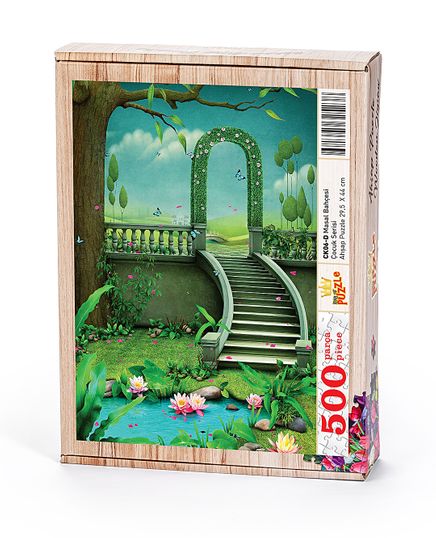 Masal Bahçesi Ahşap Puzzle 500 Parça (CK06-D)