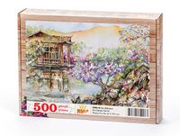 Çin Bahçesi Ahşap Puzzle 500 Parça (CS06-D)