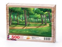 Orman Yolu Ahşap Puzzle 500 Parça (DG06-D)