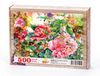 Çiçek Bahçesi Detay Ahşap Puzzle 500 Parça (DG08-D)