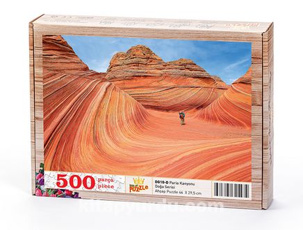 Paria Kanyonu Ahşap Puzzle 500 Parça (DG10-D)
