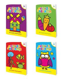Yıldızlı Boyama (4 Kitap)