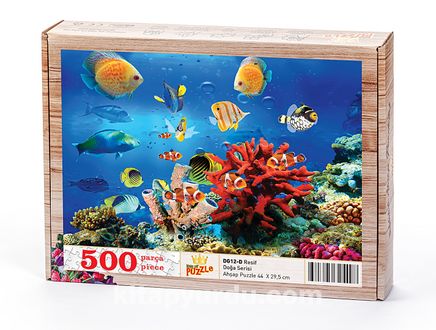 Resif Ahşap Puzzle 500 Parça (DG12-D)
