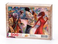 Caz Trio Ahşap Puzzle 500 Parça (DM14-D)