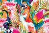 Renkli Papağanlar Ahşap Puzzle 500 Parça (HV10-D)