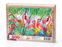 Flamingolar Ahşap Puzzle 500 Parça (HV16-D)