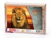 Aslanım Ahşap Puzzle 500 Par&ccedil;a (HV18-D)