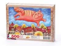 Mahallenin Kedisi Ahşap Puzzle 500 Parça (HV60-D)
