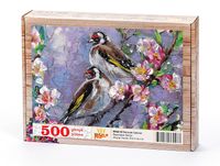 Baharda Sakalar Ahşap Puzzle 500 Parça (HV62-D)