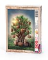 Kitap Ağacı Ahşap Puzzle 500 Parça (KT12-D)