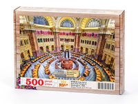 Amerikan Kongre Kütüphanesi - Washington / ABD Ahşap Puzzle 500 Parça (KT20-D)