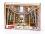 Pannonhalma Kütüphanesi - Györ - Macaristan Ahşap Puzzle 500 Parça (KT36-D)