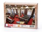 Kanada Kütüphane ve Arşivleri - Ottawa, Ontario / Kanada Ahşap Puzzle 500 Parça (KT38-D)