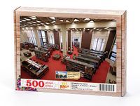 Kanada Kütüphane ve Arşivleri - Ottawa, Ontario / Kanada Ahşap Puzzle 500 Parça (KT38-D)