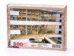 Kraliyet Kütüphanesi - Kopenhag / Danimarka Ahşap Puzzle 500 Parça (KT44-D)