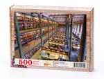 Kraliyet Kütüphanesi - Stockholm / İsveç Ahşap Puzzle 500 Parça (KT46-D)