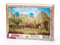 Buhara'da Tacir Ahşap Puzzle 500 Parça (UK22-D)