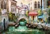 Venedik Cafeleri Ahşap Puzzle 500 Parça (UK20-D)