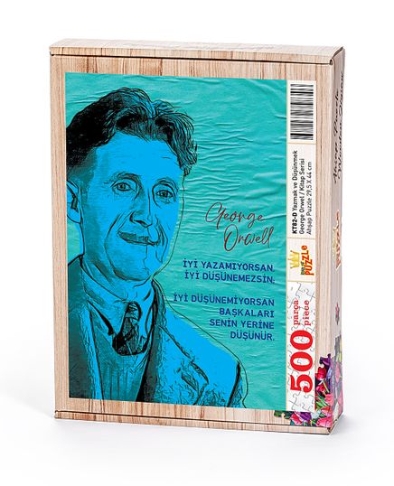 Yazmak ve Düşünmek - George Orwell	Ahşap Puzzle  500 Parça (KT82-D)