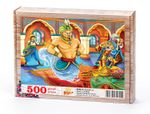 Alaaddin ve Sihirli Lambası Ahşap Puzzle 500 Parça (MF02-D)