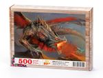 Ejderha ve Şövalye Ahşap Puzzle 500 Parça (MF04-D)