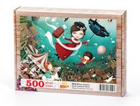 Mary Poppins Ahşap Puzzle 500 Parça (MF20-D)
