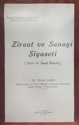 Ziraat ve Sanayi Siyaseti (3-C-16)
