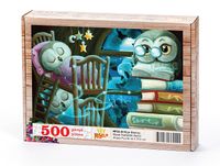 Bilge Baykuş Ahşap Puzzle 500 Parça (MF24-D)