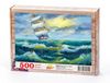 Yelkenli ve Deniz Ahşap Puzzle 500 Parça (MZ02-D)