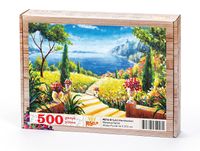 Sahil Merdivenleri Ahşap Puzzle 500 Parça (MZ16-D)