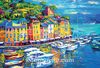 Küçük Şehir Portofino Manzarası Ahşap Puzzle 500 Parça (MZ28-D)