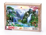 Puket Kolajı Ahşap Puzzle 500 Parça (MZ56-D)
