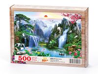 Puket Kolajı Ahşap Puzzle 500 Parça (MZ56-D)