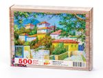 Ada Evleri Ahşap Puzzle 500 Parça (MZ60-D)