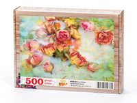 Kuru Güller Ahşap Puzzle 500 Parça (NT04-D)