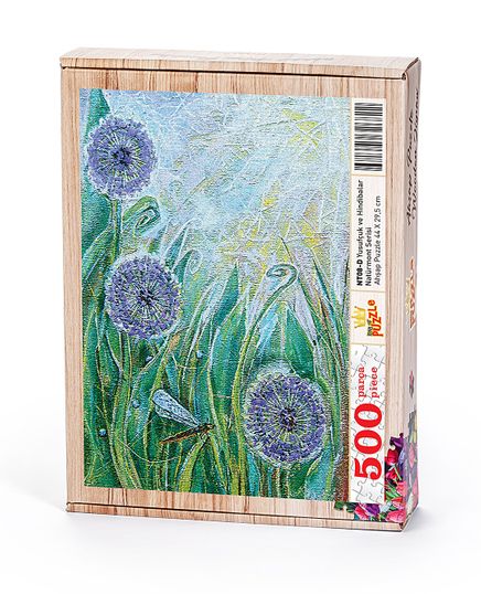 Yusufçuk ve Hindibalar Ahşap Puzzle 500 Parça (NT08-D)
