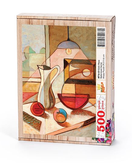 Kübik Masa Ahşap Puzzle 500 Parça (NT16-D)