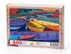 Renkli Kayıklar Ahşap Puzzle 500 Parça (OB08-D)