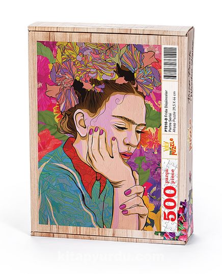 Frida Düşünceler Ahşap Puzzle 500 Parça (PT10-D)