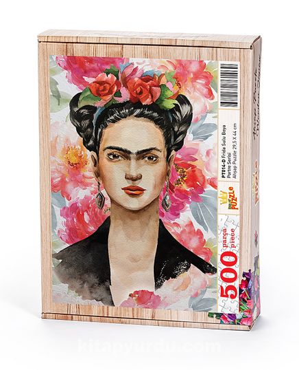 Frida Sulu Boya Ahşap Puzzle 500 Parça(PT14-D)