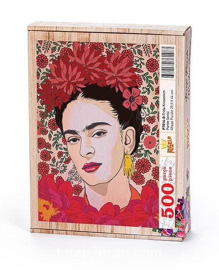 Frida Krizantem Ahşap Puzzle 500 Parça (PT16-D)
