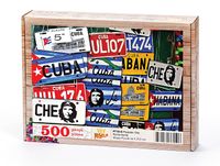 Plakalar Che Ahşap Puzzle 500 Parça (PT18-D)