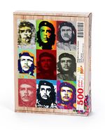 Ernesto Che Guevara Kolaj Ahşap Puzzle 500 Parça (PT26-D)