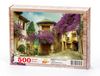 Provence Sokakları - Fransa Ahşap Puzzle 500 Parça (SK08-D)