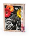 Zen Taşları ve Çiçekler Ahşap Puzzle 1000 Parça (BC05-M)