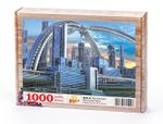Fütüristik Şehir Ahşap Puzzle 1000 Parça (BK03-M)