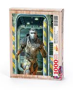 Koşan Fütüristik Asker Ahşap Puzzle 1000 Parça (BK05-M)