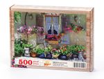 Bozcaada Sokağı Ahşap Puzzle 500 Parça (SK18-D)